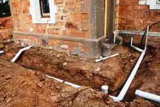 outside drainage Highbury